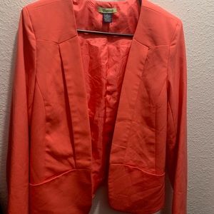 Peach blazer